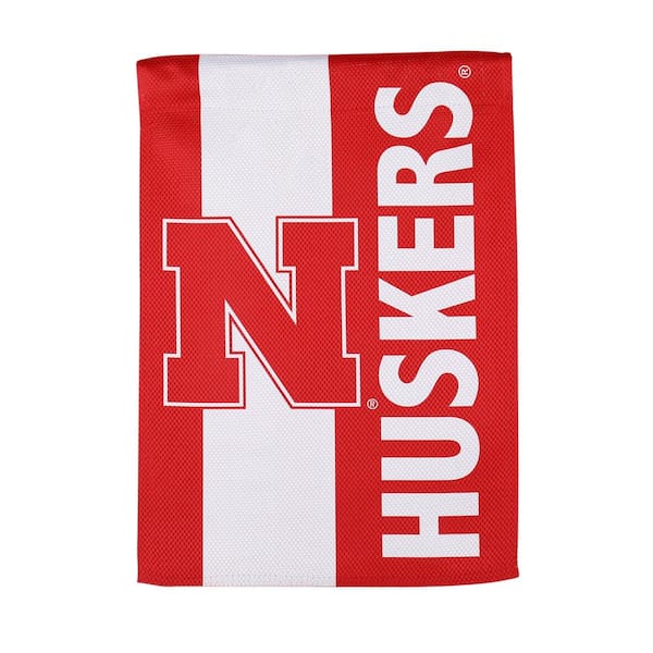 Fan Essentials 12 in. x 18 in. University of Nebraska Garden Flag