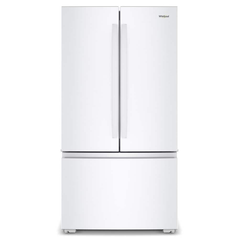 30 in. 24 cu. ft. True Counter Depth French Door Refrigerator in White with Interior Filtered Water Dispenser price history on PriceWatchPro