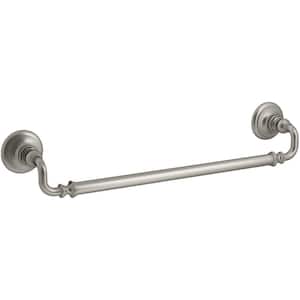Artifacts 18 in. Towel Bar in Vibrant Brushed Nickel