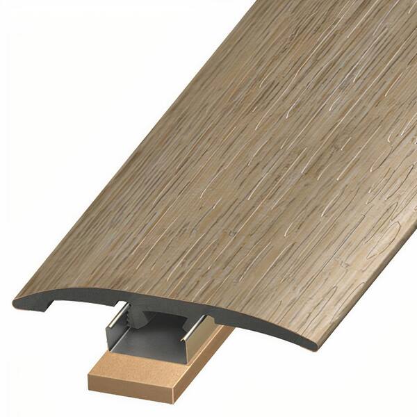 ASPEN FLOORING Morton 1/4 in. Thick x 2 in. Width x 94 in. Length 3in1 TMold, Reducer, and