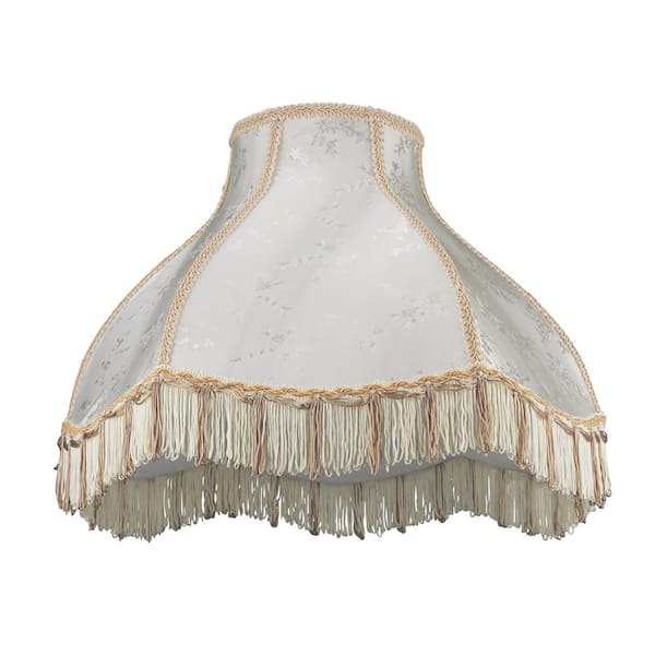 scalloped lamp shades with fringe