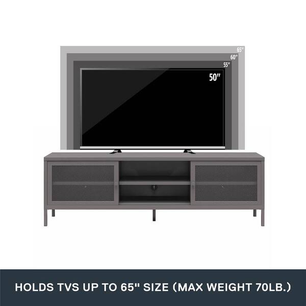 SystemBuild Evolution Sunset District, Graphite Gray Metal TV
