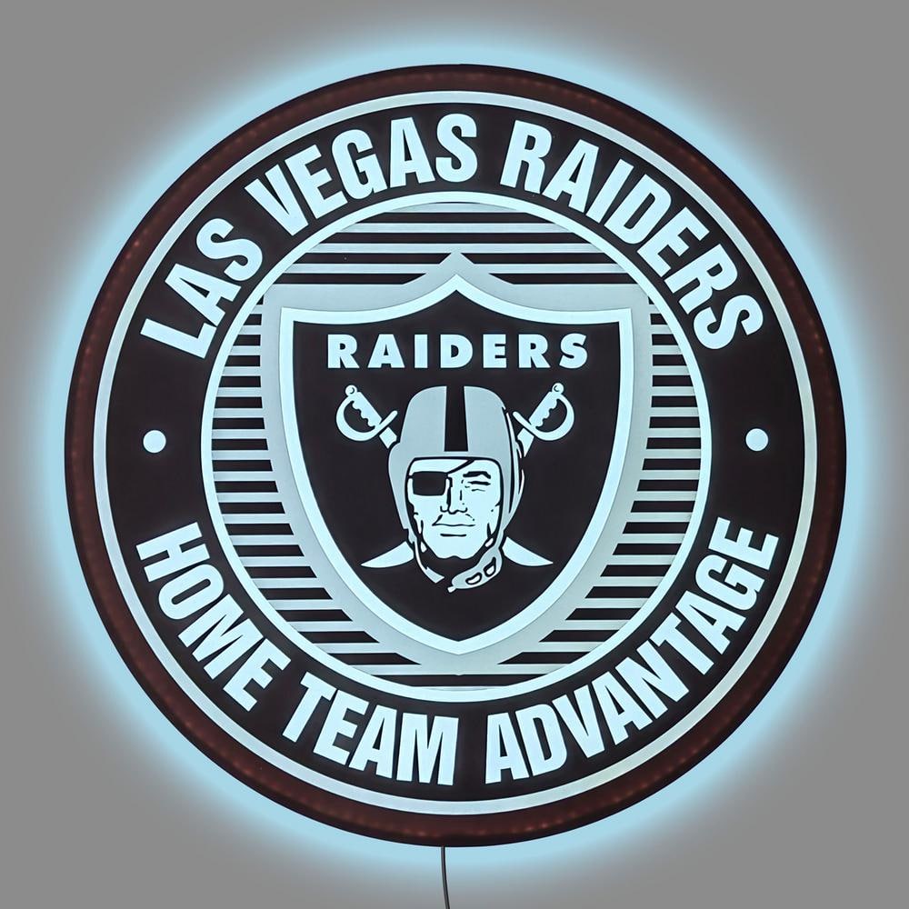 Las Vegas Raiders Home Team Advantage LED Lighted Sign price history on PriceWatchPro
