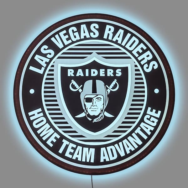 IMPERIAL Las Vegas Raiders Home Team Advantage LED Lighted Sign