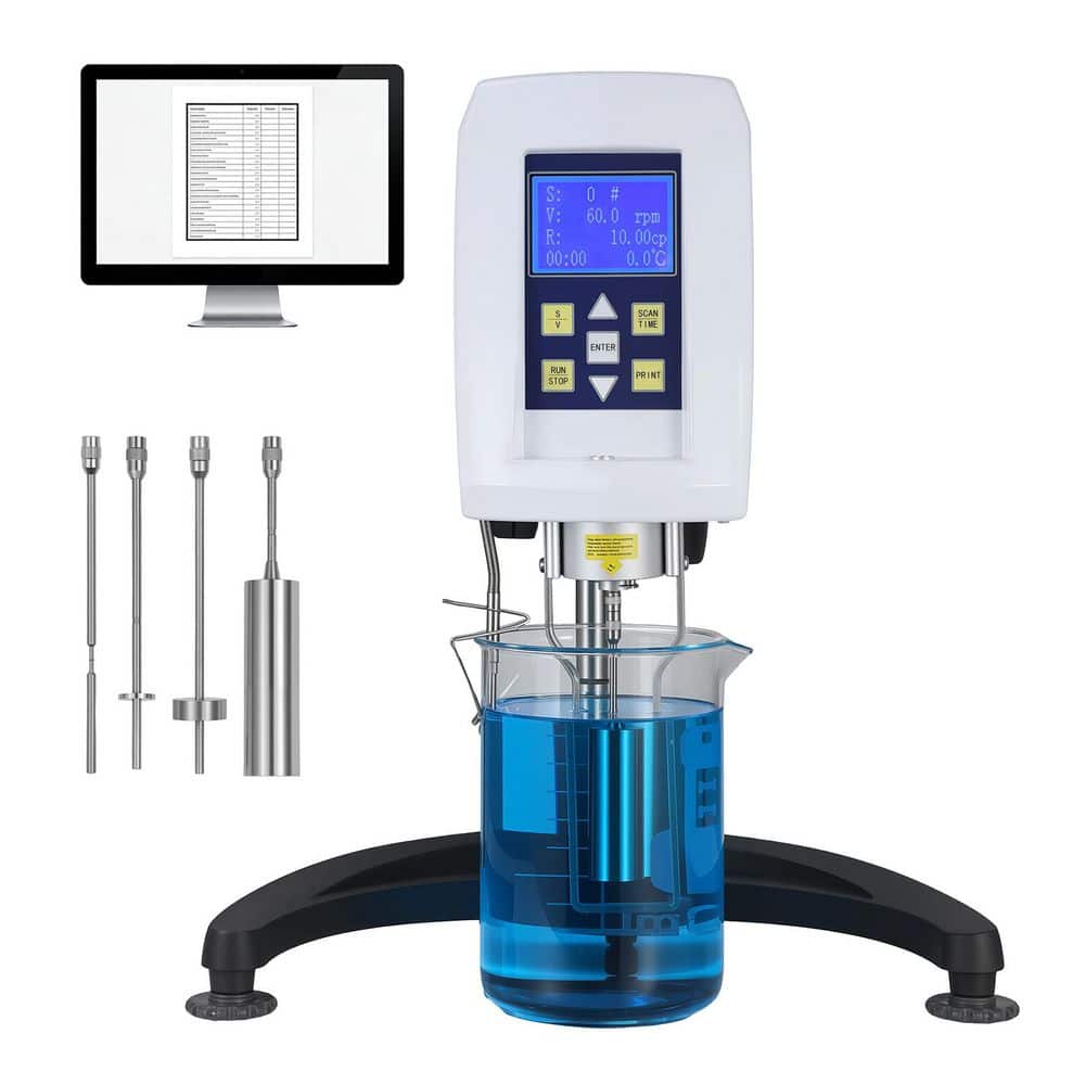 SKYSHALO Digital Rotary Viscometer, 10-100,000 mPa. s(cP), ±2