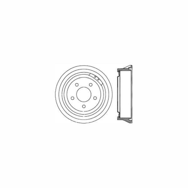 Centric Parts Brake Drum