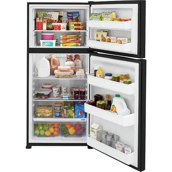 18.3 Cu. Ft. Garage Ready Top Freezer Refrigerator in Black