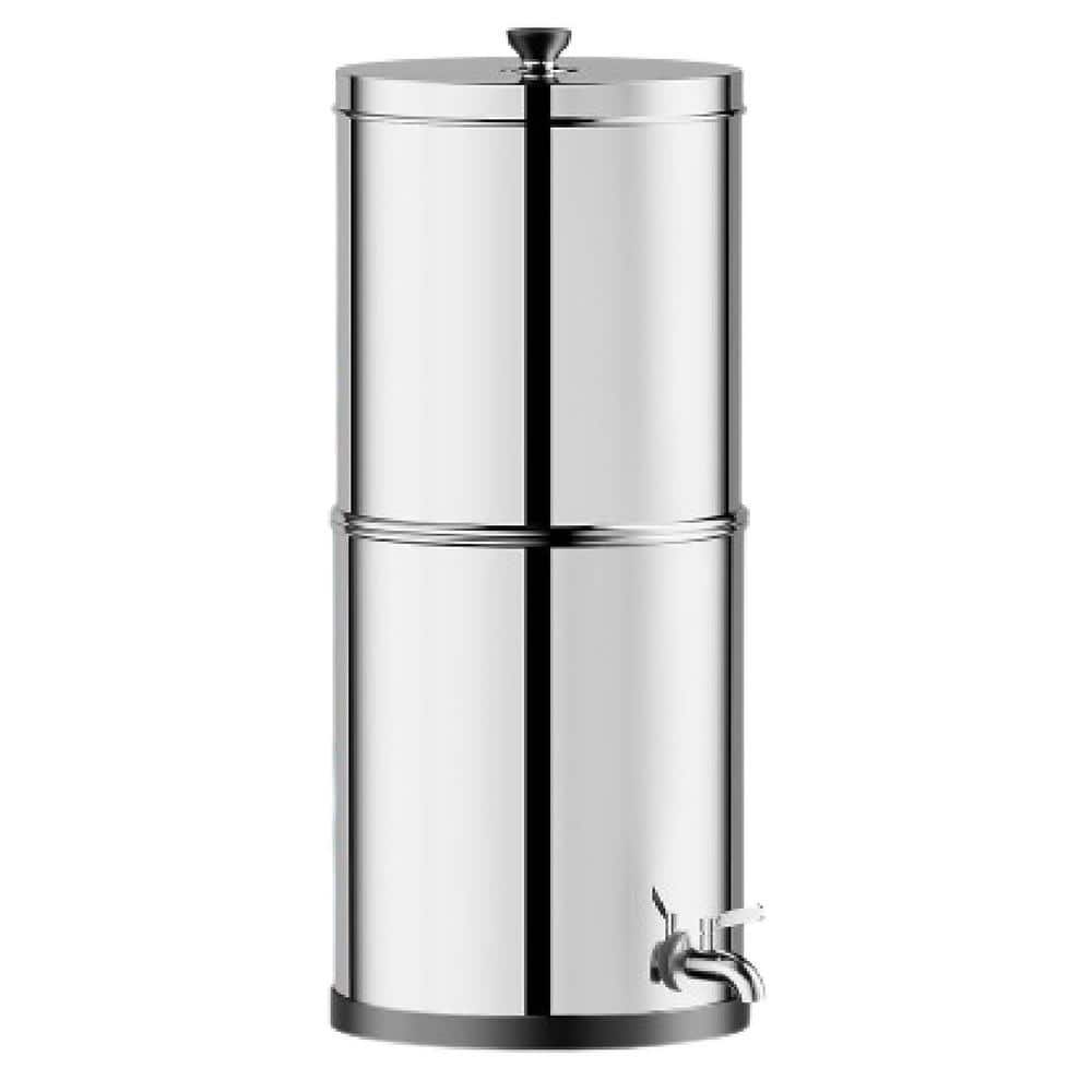 Countertop Water Filter 3-Stage 0.01Î¼m Ultra-Filtration Gravity Water Filter System, NSF/ANSI 42 And 372 Certification