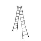 Cosco 22 ft. Reach Height Aluminum Multi-Position Ladder, 300 lbs. Load  Capacity Type IA Duty Rating 20922T1ASE - The Home Depot