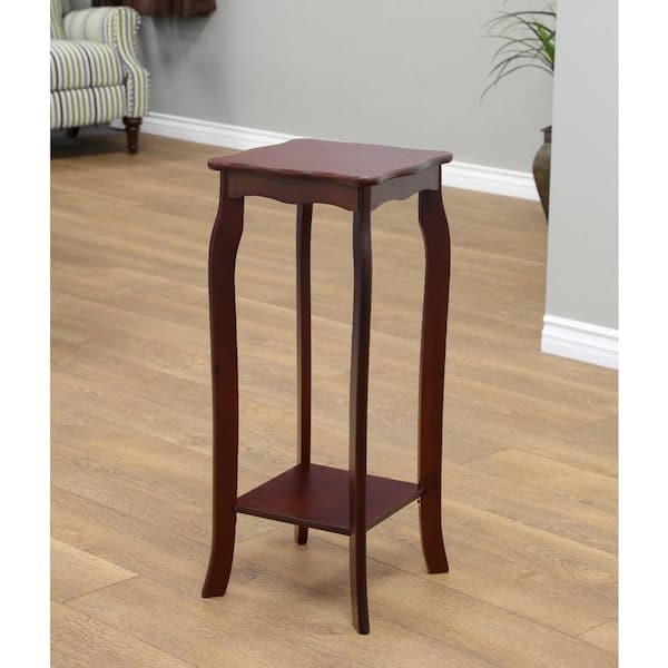 Homecraft Furniture Walnut Indoor Plant Stand