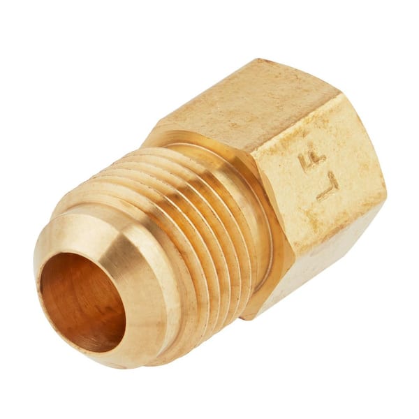 1/2 in. Flare x 3/8 in. FIP Brass Adapter Fitting