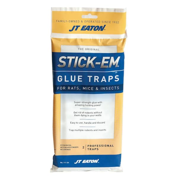 STICK-EM Rat and Mouse Size Glue Trap
