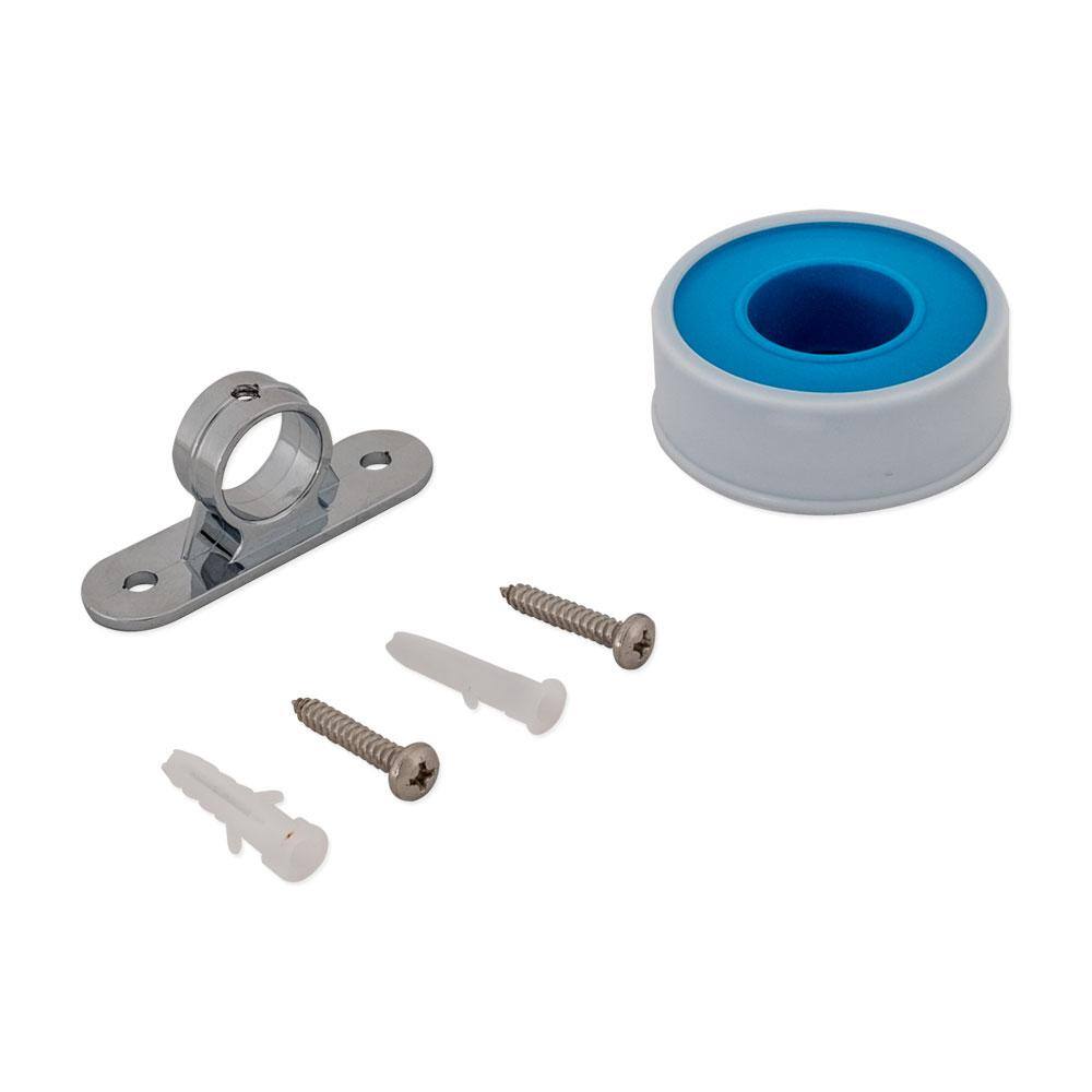 Chrome Polished Single Function Add-On Shower Unit
