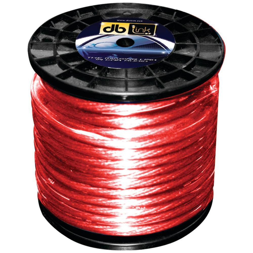 Audiopipe Power Wire 8 Gauge 250 Red PW8RD for sale online 