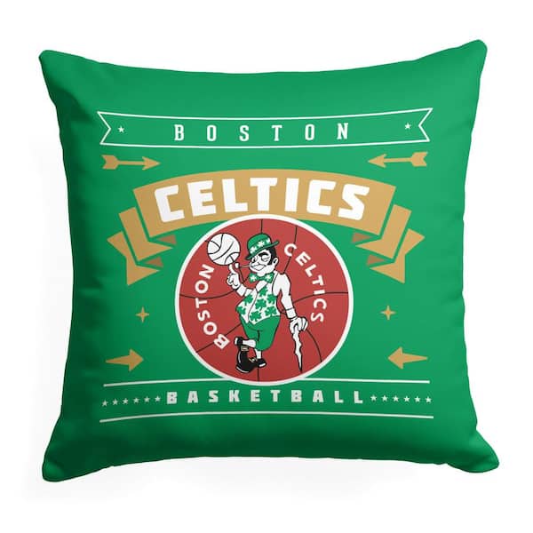 THE NORTHWEST GROUP NBA Hardwood Classic Celtics Printed Multi-Color 18 in x 18 in Throw Pillow