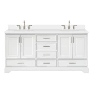 ARIEL Stafford 61 In. W X 22 In. D X 36 In. H Single Sink Freestanding ...