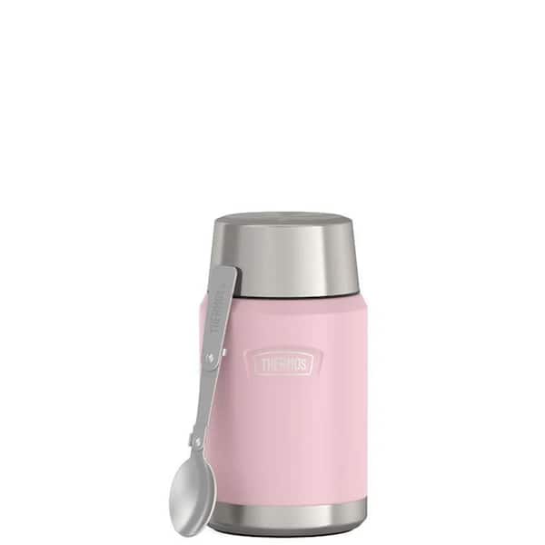 Thermos 24 oz. Sunset Pink Stainless Steel Food Jar with Spoon