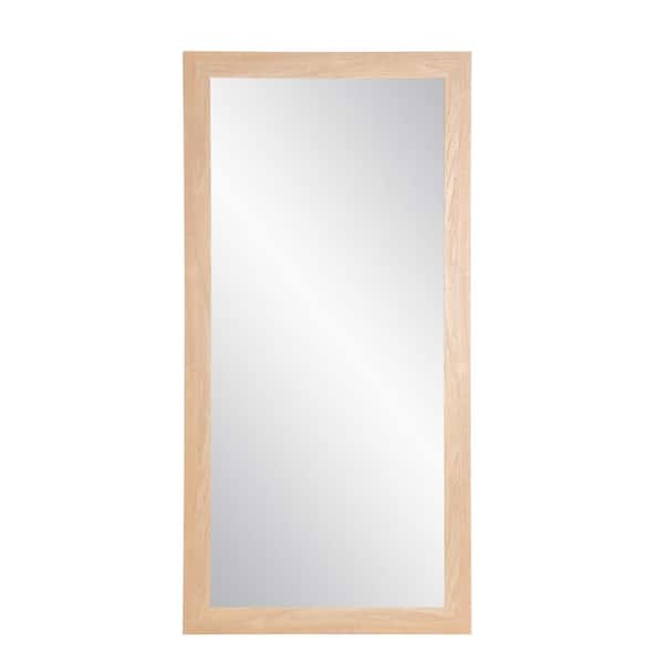 BrandtWorks Oversized Maple Mirror (66 in. H X 32 in. W)