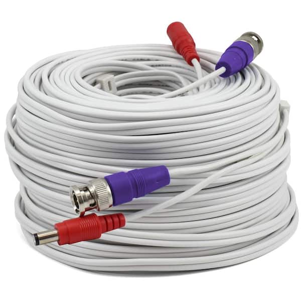 Swann Premium Security Extension 200 ft./60 m BNC Cable, Supports Resolutions up to 4K Ultra HD