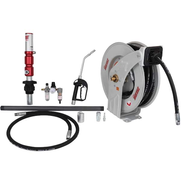 ZEELINE BY MILTON 3:1 Premium Series Pump Kit 55-Gal with Reel and Nozzle