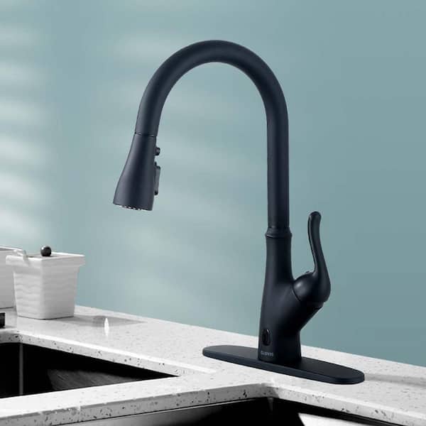 AS Oil Rubbed Bronze Black Bathroom Sensor Touchless Sink Faucet Mixer Tap i3