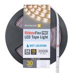 RibbonFlex Pro 24-Volt White Outdoor IP67 LED Tape Light 30 LEDs/meter