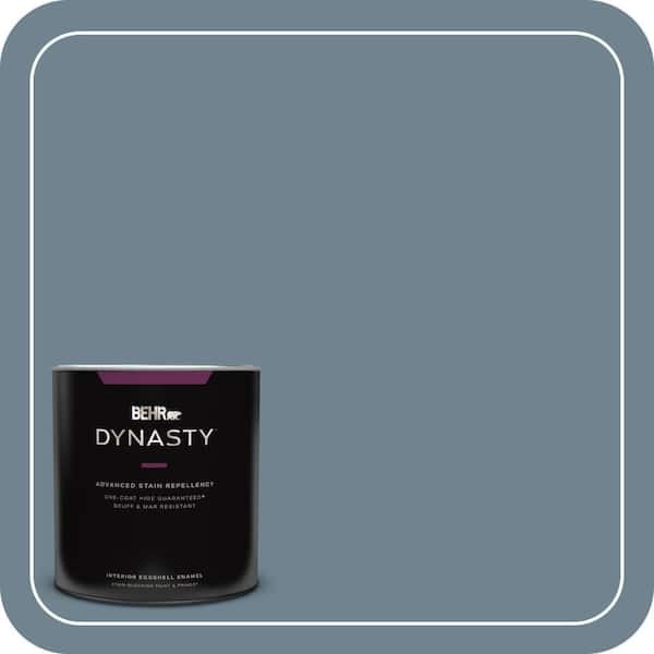 BEHR DYNASTY 1 qt. #PPF-37 Rocky Creek Eggshell Enamel Interior Stain-Blocking Paint and Primer