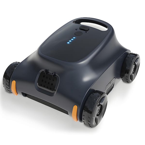 COOLSHARK Robotic Pool Cleaner,Pool Vacuum for Above Ground and Inground Pools W/180 Mins Runtime,Brushless Motors,Self-Parking