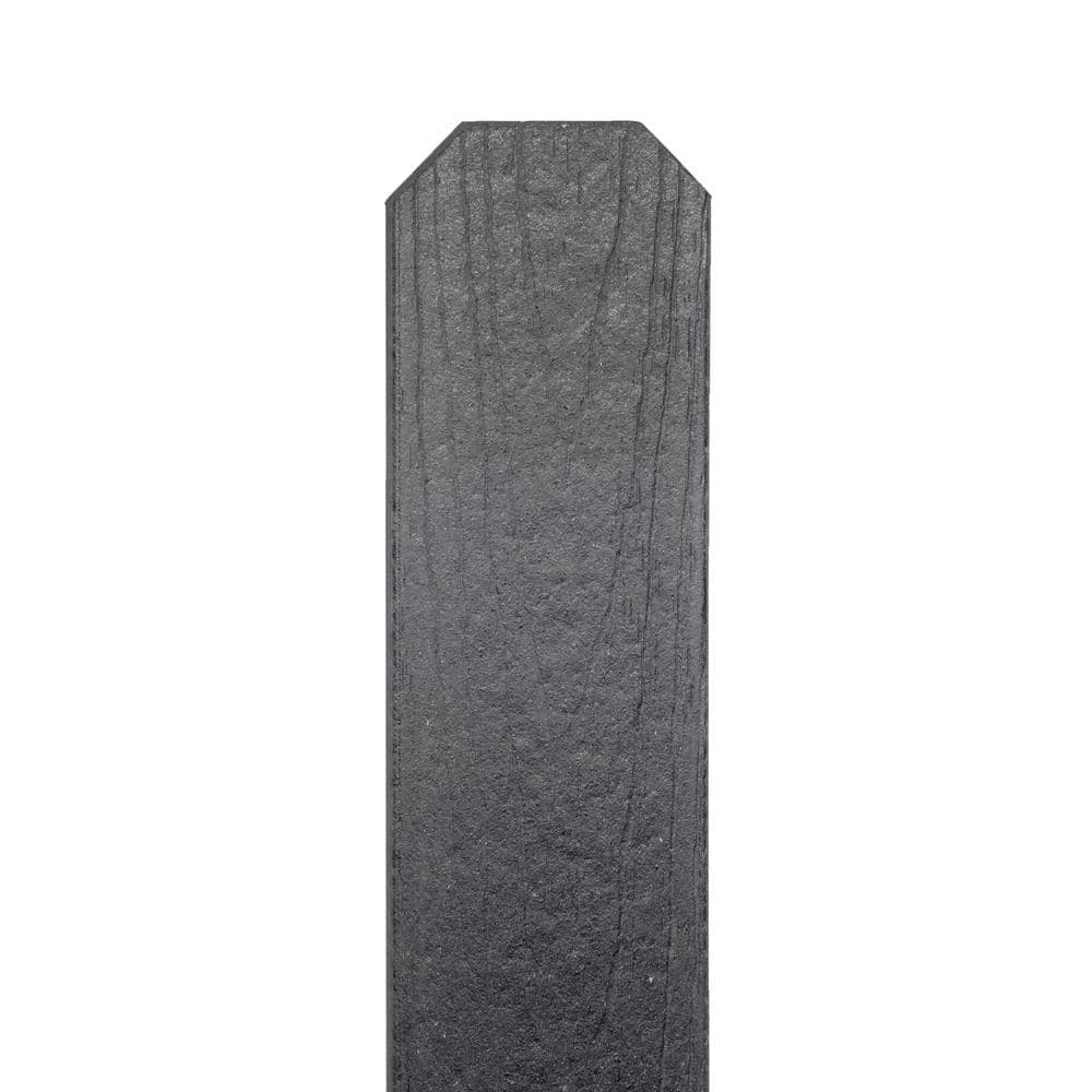 Composite Fence and Gate Picket - Dog Ear - Raven (Black) - 3/8in. x 5in. x 5 3/4ft. (7-Pack) price history on PriceWatchPro
