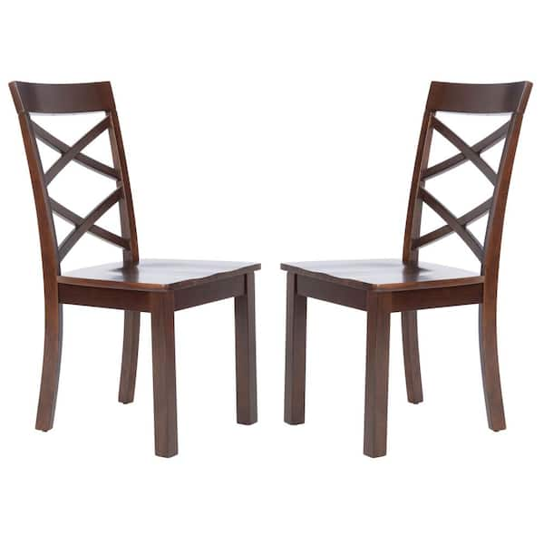 Set of 2 Chairs, Brown, BRANDOL CH