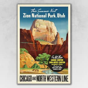 Charlie Zion National Utah by Unknown Unframed Art Print 36 in. x 24 in.