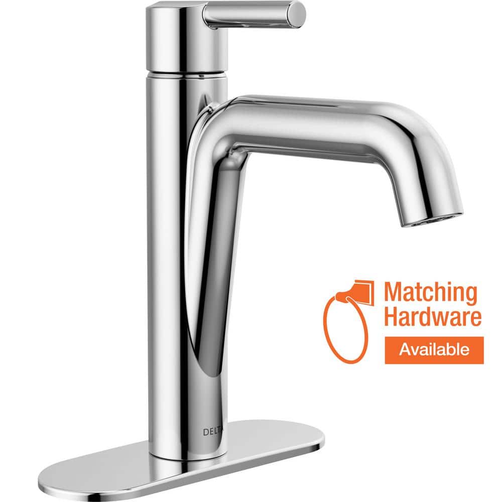 Delta Nicoli Single Hole SingleHandle Bathroom Faucet in Chrome