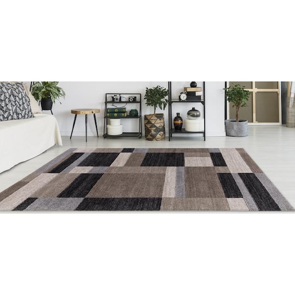Bazaar Multi-Colored 5 ft. x 7 ft. Geometric Area Rug
