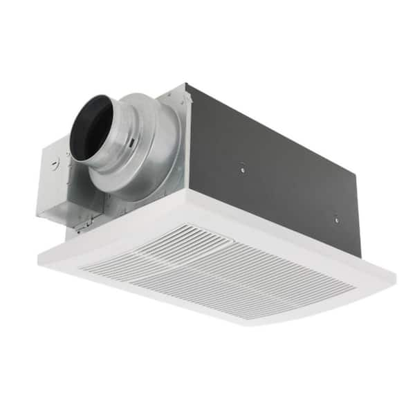 Whisper Cozy DC 80/110 CFM Pick-A-Flow Ceiling Bathroom Exhaust Fan/Heater with Flex-Z-Fast Easy Install Bracket