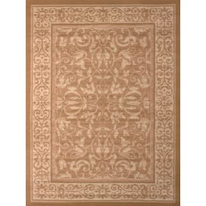 Dallas Baroness Beige 2 ft. x 3 ft. Indoor Area Rug