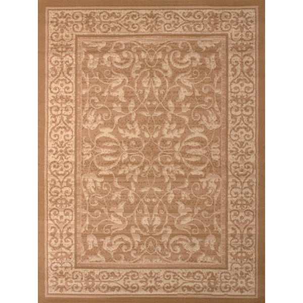 United Weavers Dallas Baroness Beige 2 ft. x 3 ft. Indoor Area Rug