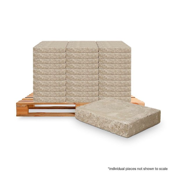 2 in. x 12 in. x 8 in. Buff Concrete Wall Cap (120 Pieces / 118.5 sq. ft. / Pallet)
