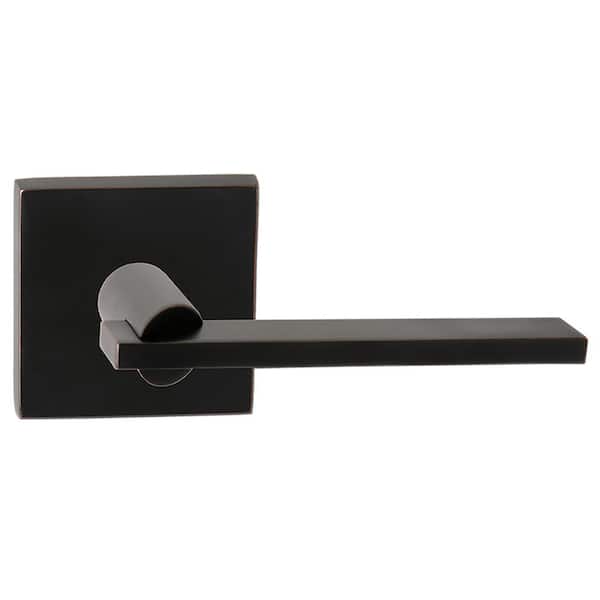 Bravura Raleigh 943-7 Passage (Hall/Closet) Door Lever Oil Rubbed Bronze w/ square trim