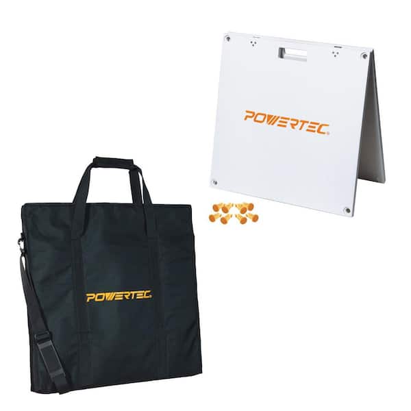 Arachni Flex 24 in. x 48 in. Waterproof PVC Foldable Workbench Tabletop w/Quick-Insert Locks and Carrying Bag