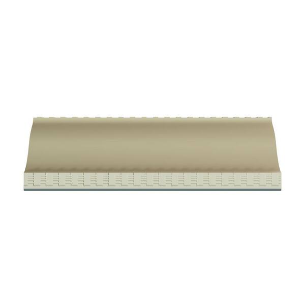 Ekena Millwork McAllen 5.25 in. D x 7.5 in. W x 96 in. L Polyurethane Crown Moulding