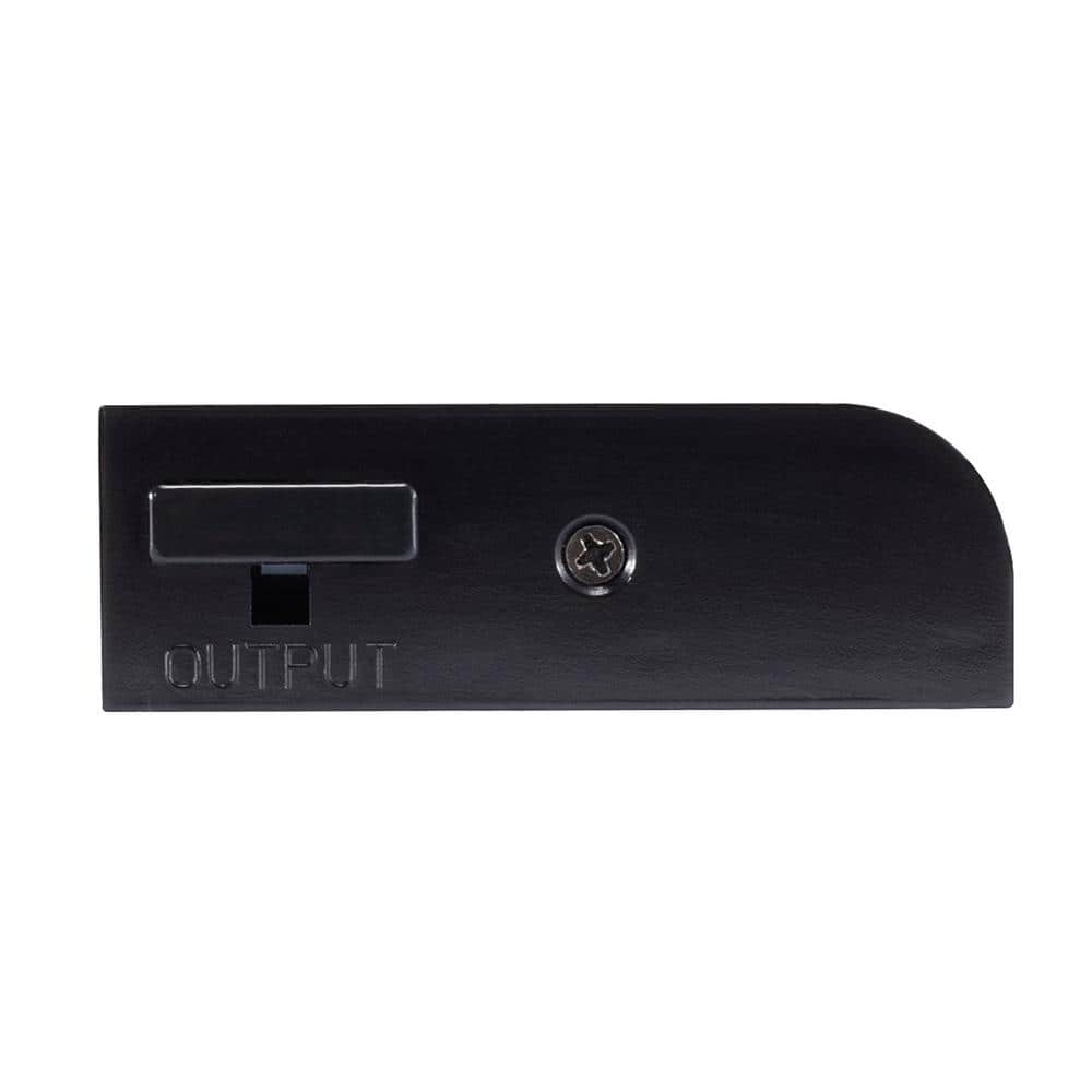 Elena 10" Black LED Under Cabinet Light with Frosted Diffuser