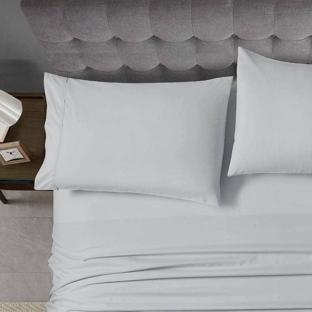 swift home Standard (20in. x 30in.) Lt Grey Ultra Soft Polyester Home ...