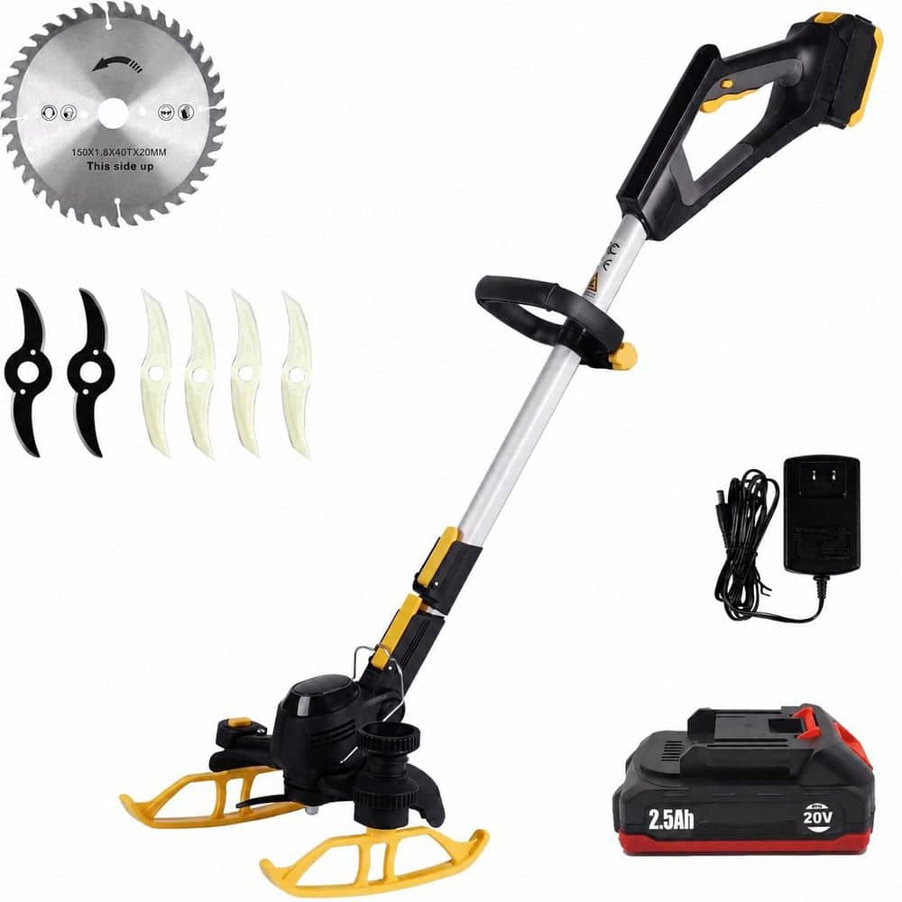 43-52 in. Edger 3-in-1 Multi-Function Trimmer Mower Edger Adjustable Length Lightweight Tank Wheel 1 Piece price history on PriceWatchPro