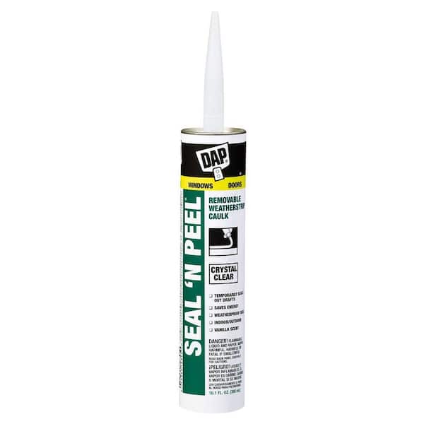 DAP Seal 'N Peel 10.1 oz. Clear Removable Weatherstrip Caulk