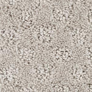 8 in. x 8 in. Pattern Carpet Sample - Shiloh Point -Color Poised Taupe