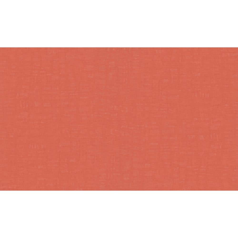 Fusion Collection Linen Effect Texture Orange Matte Finish Non-pasted Vinyl
