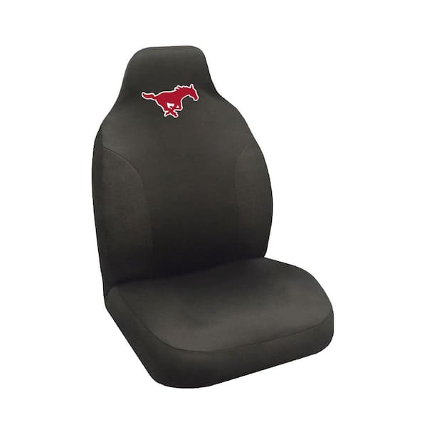 FANMATS SMU Mustangs Embroidered Seat Cover