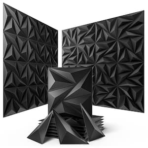 Afoxsos 12 x 12 White PVC 3D Wall Panels for Interior Wall Decor ...