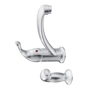 Chateau Single Handle Deck Mount Standard Kitchen Faucet in Chrome