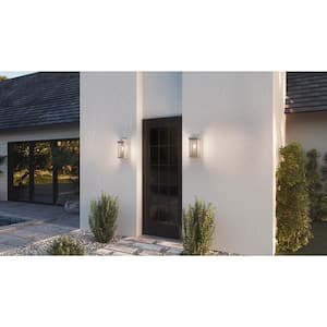 Gardner 1-Light Stainless Steel Outdoor Wall Lantern Sconce